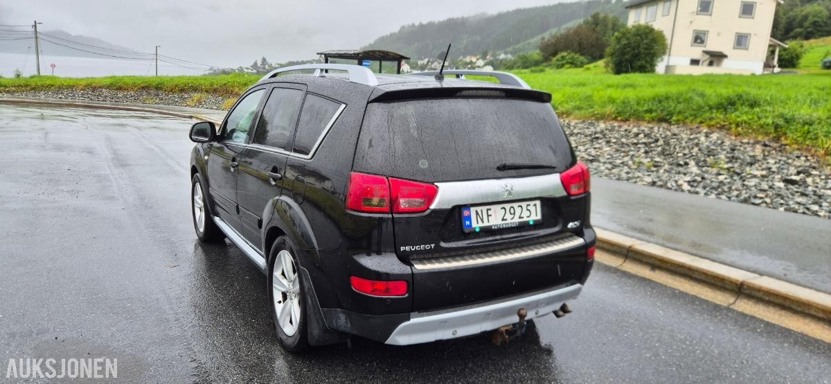 2007 Peugeot 4007 2.2 156hk 4X4 ryggekamera skinnseter 7 seter hengerfeste