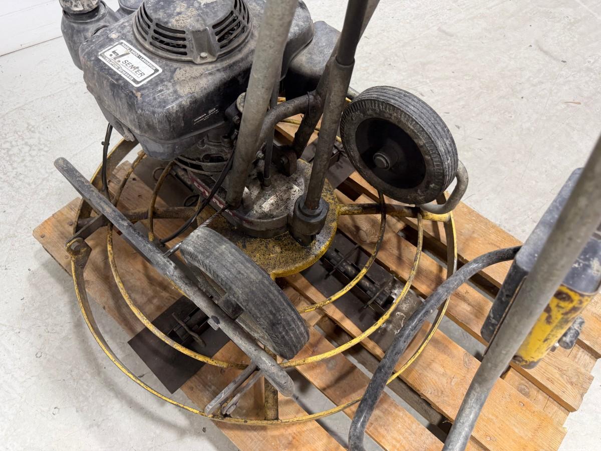 Svedala Dynapac BG39 betongglatter med Honda bensinmotor
