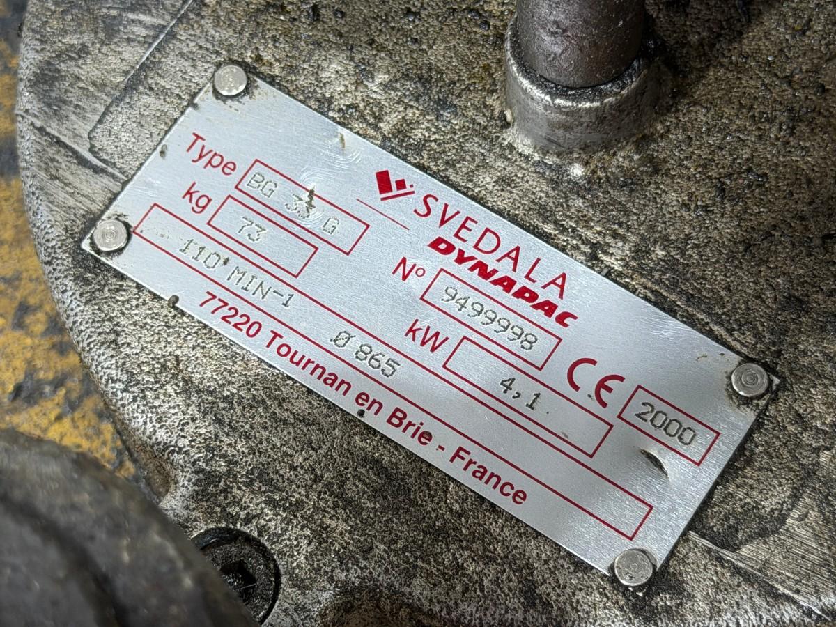 Svedala Dynapac BG39 betongglatter med Honda bensinmotor