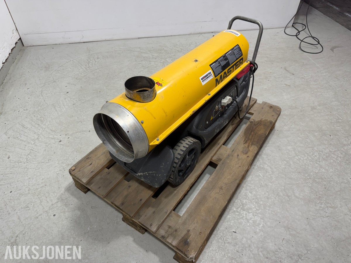 Master BG 33 G dieseldrevet varmekanon 80 000 BTU/h
