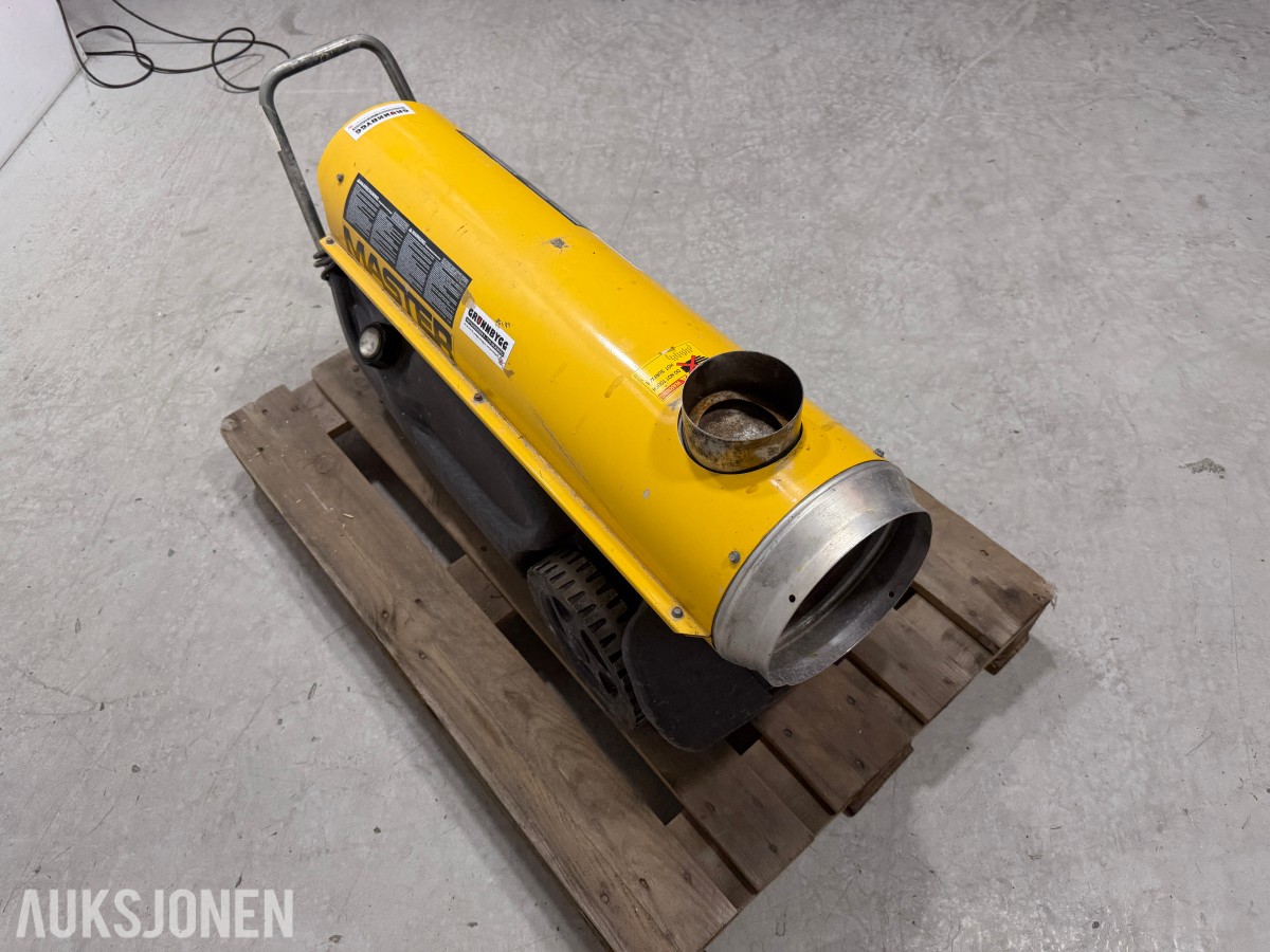 Master BG 33 G dieseldrevet varmekanon 80 000 BTU/h