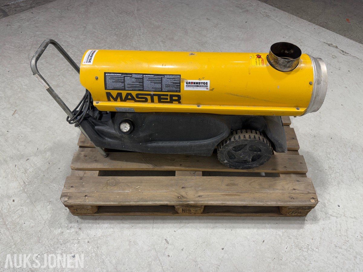 Master BG 33 G dieseldrevet varmekanon 80 000 BTU/h