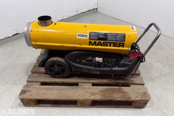 Master BG 33 G dieseldrevet varmekanon 80 000 BTU/h