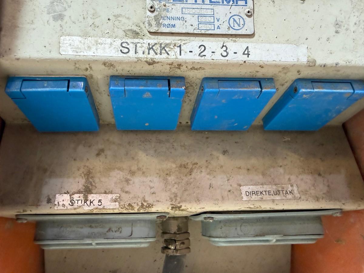 Byggestrømsentraler 32A 230V – Holte Industri og Safema