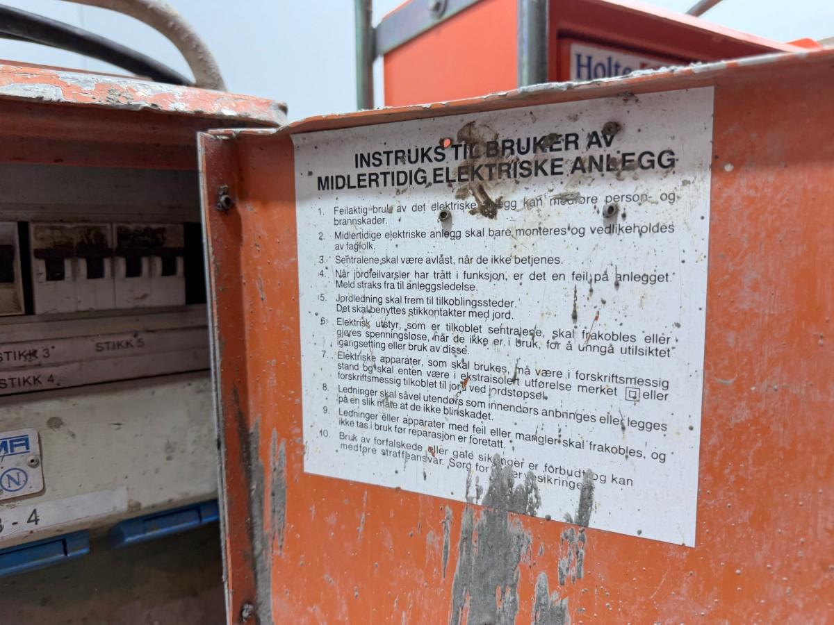 Byggestrømsentraler 32A 230V – Holte Industri og Safema
