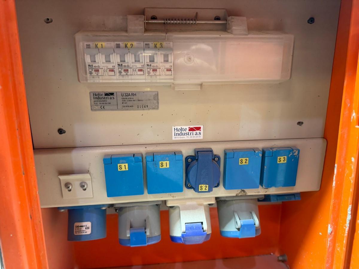 Byggestrømsentraler 32A 230V – Holte Industri og Safema