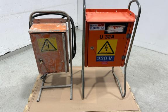 Byggestrømsentraler 32A 230V – Holte Industri og Safema