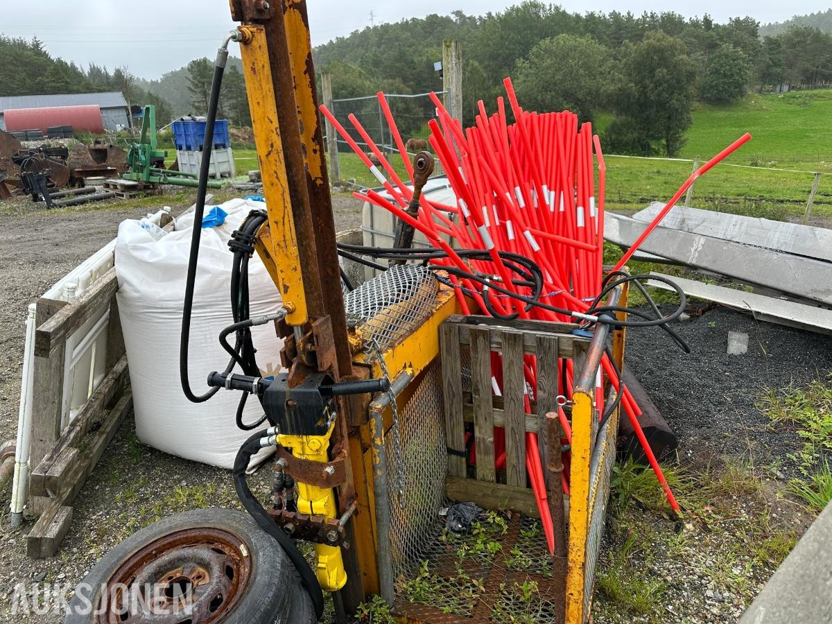 hydraulisk stolpe-/pålehammer (stikkesetter)
