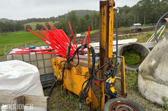 hydraulisk stolpe-/pålehammer (stikkesetter)