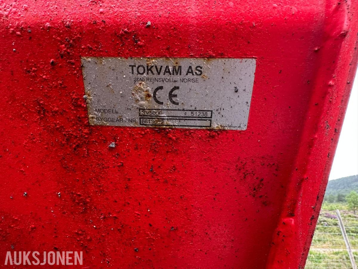 Tokvam SV5000 sand-/strøvogn