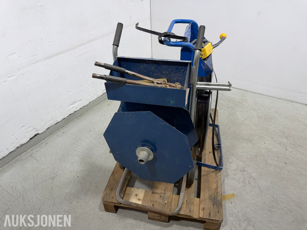 2 stk bandvogner / avrullervogner for stålbånd