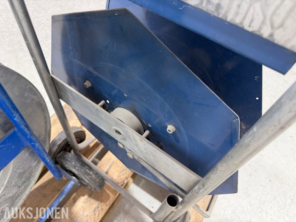2 stk bandvogner / avrullervogner for stålbånd