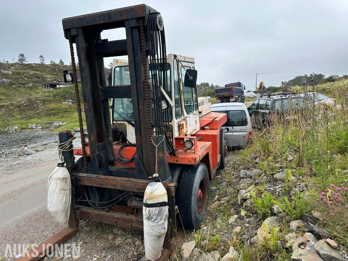 1982 Kalmar LMV 8-600 Gaffeltruck | 8 tonn | Lange gafler