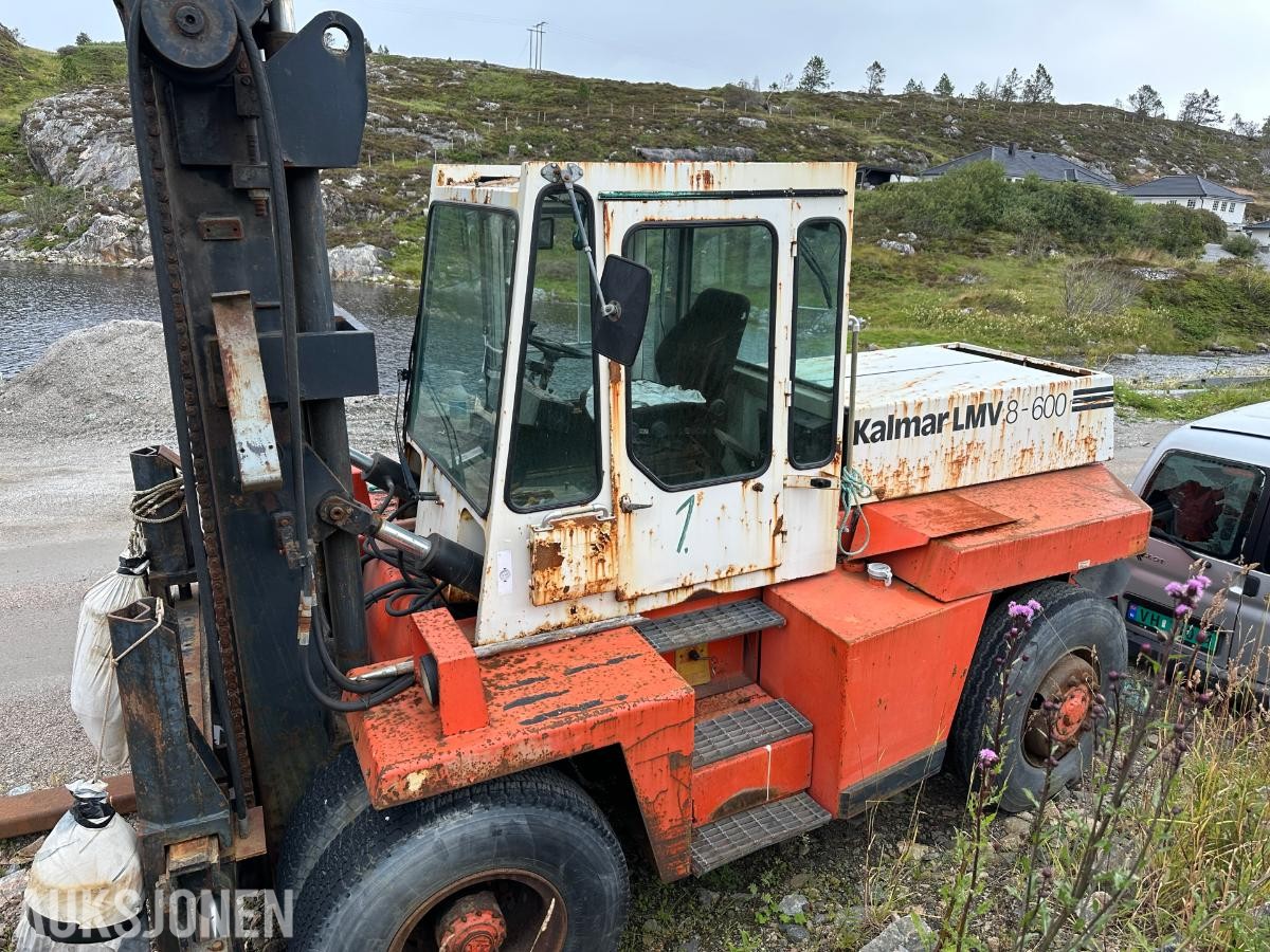 1982 Kalmar LMV 8-600 Gaffeltruck | 8 tonn | Lange gafler