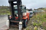 1982 Kalmar LMV 8-600 Gaffeltruck | 8 tonn | Lange gafler