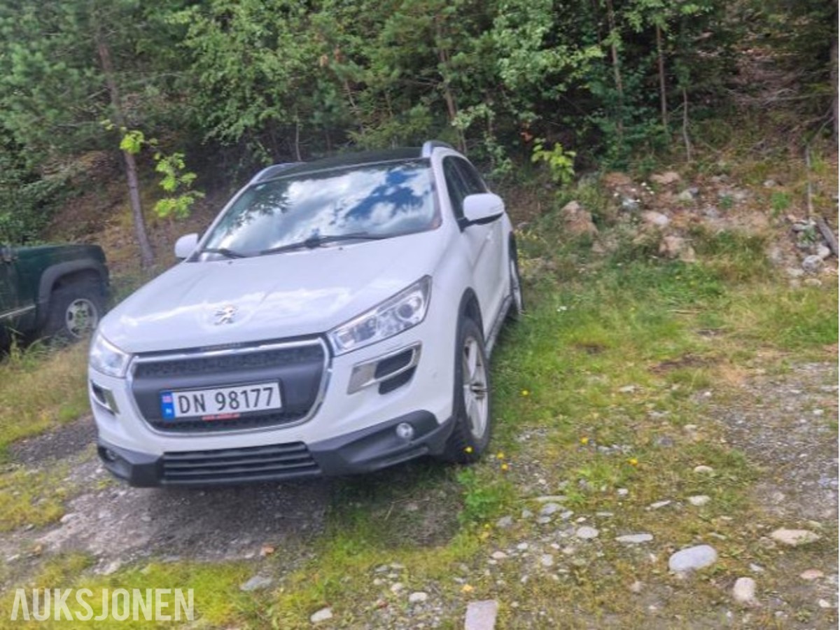 2012 Peugeot 4008 1.6 114hk 4X4 cruisekontroll skinn