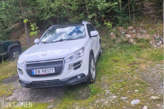 2012 Peugeot 4008 1.6 114hk 4X4 cruisekontroll skinn