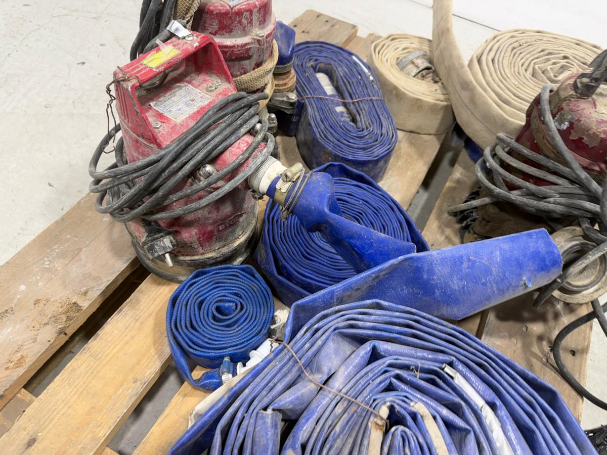 Parti Lensepumper og vannslanger 