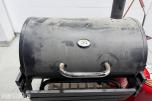 Tønnegrill med gassflasker og brennerutstyr