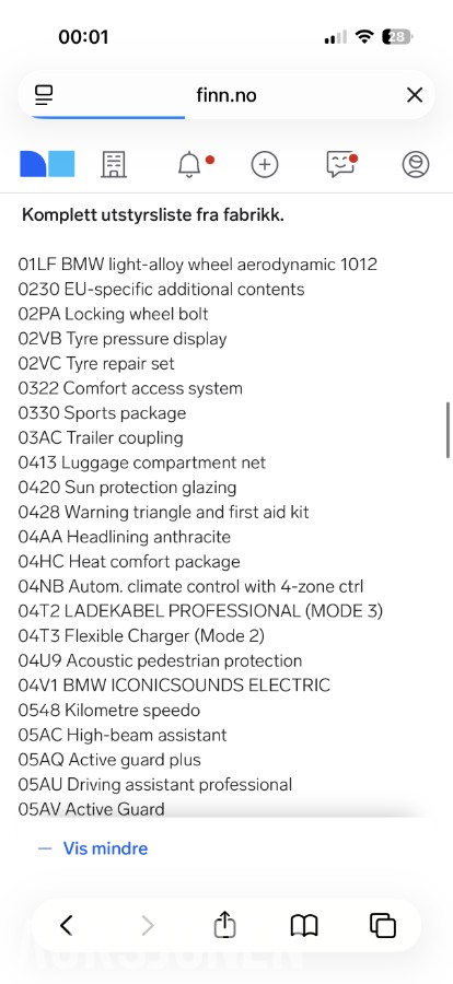 2023 BMW iX xDrive 40 HENGERFESTE HEAD-UP KAMERA SERVICEAVTALE