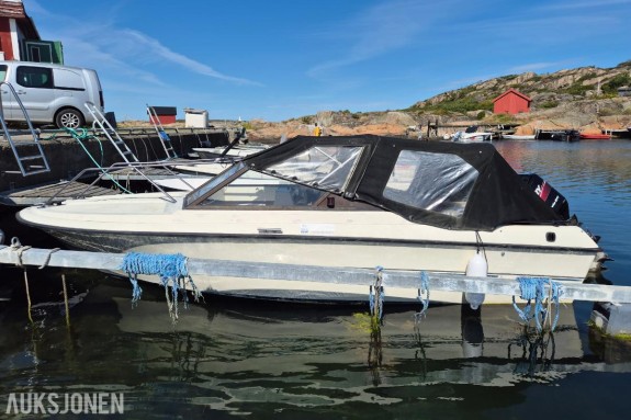 1984 Wester 18 Daycruiser med 115 Mercury motor 2005 mod