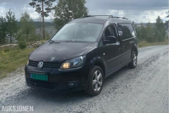 2013 Volkswagen Caddy Maxi 2.0 Diesel 140hk 4MOTION, Automat, Cruisekontroll