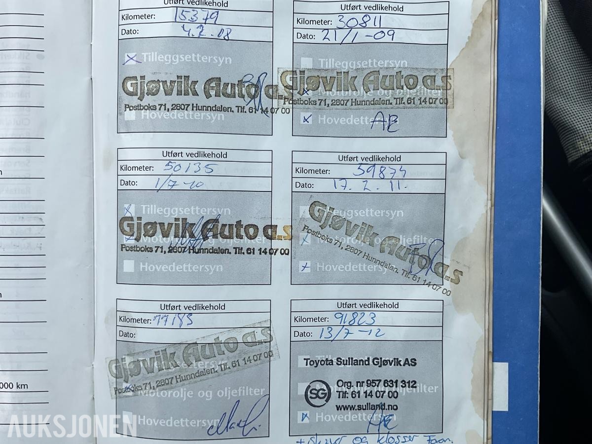2007 Toyota HiAce 4 WD 117 hk D4d 245542km
