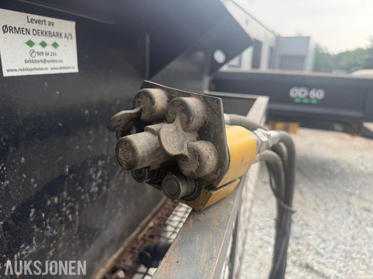 2020 ERT ØD 60 Traktorhenger med Hardox-kasse.