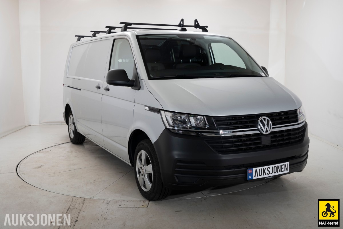 2020 VOLKSWAGEN TRANSPORTER 2,0 TDI 150HK LANG 4MOTION HENGERFESTE VARMER INNREDNING