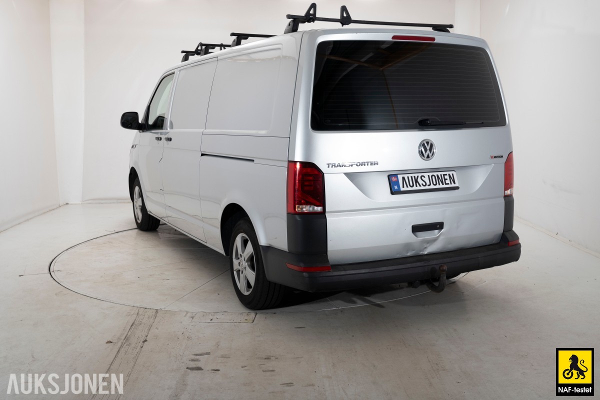 2020 VOLKSWAGEN TRANSPORTER 2,0 TDI 150HK LANG 4MOTION HENGERFESTE VARMER INNREDNING