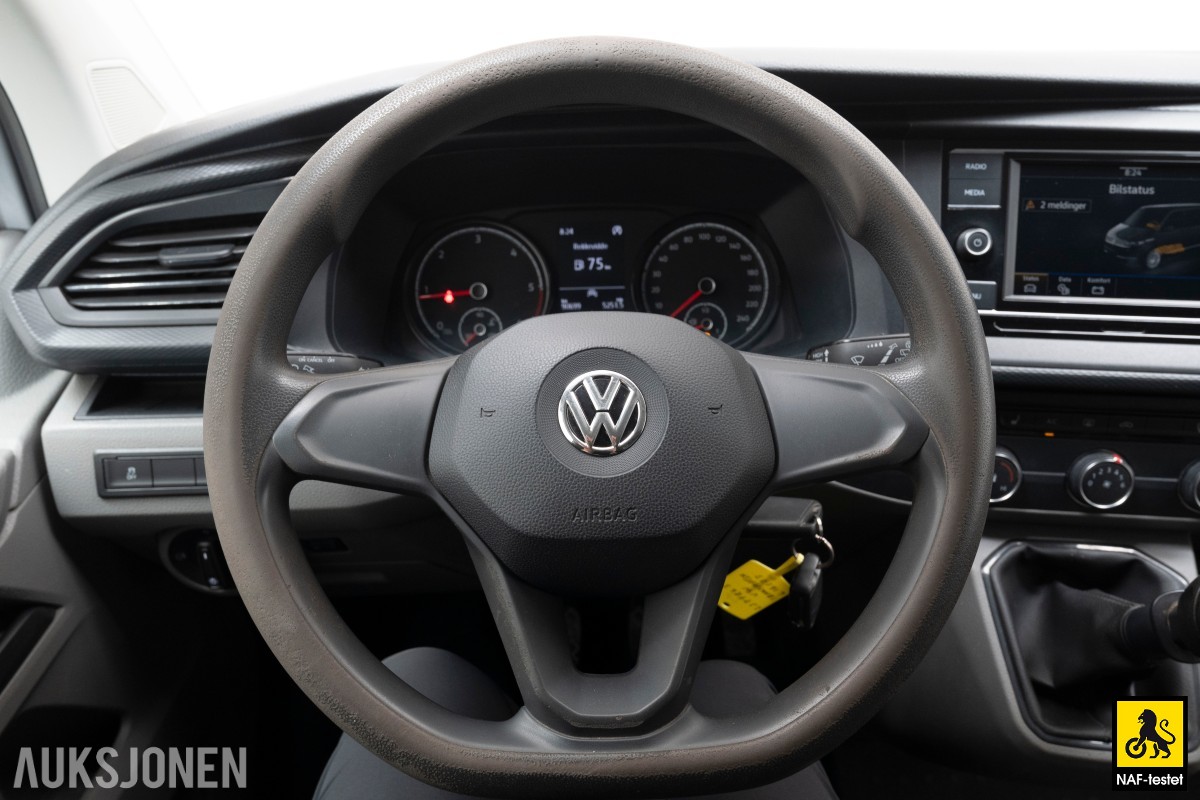 2020 VOLKSWAGEN TRANSPORTER 2,0 TDI 150HK LANG 4MOTION HENGERFESTE VARMER INNREDNING