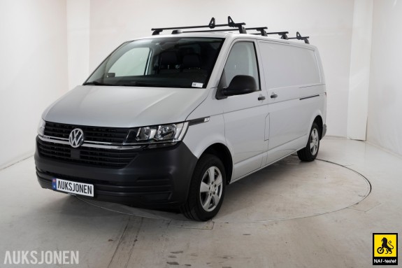2020 VOLKSWAGEN TRANSPORTER 2,0 TDI 150HK LANG 4MOTION HENGERFESTE VARMER INNREDNING