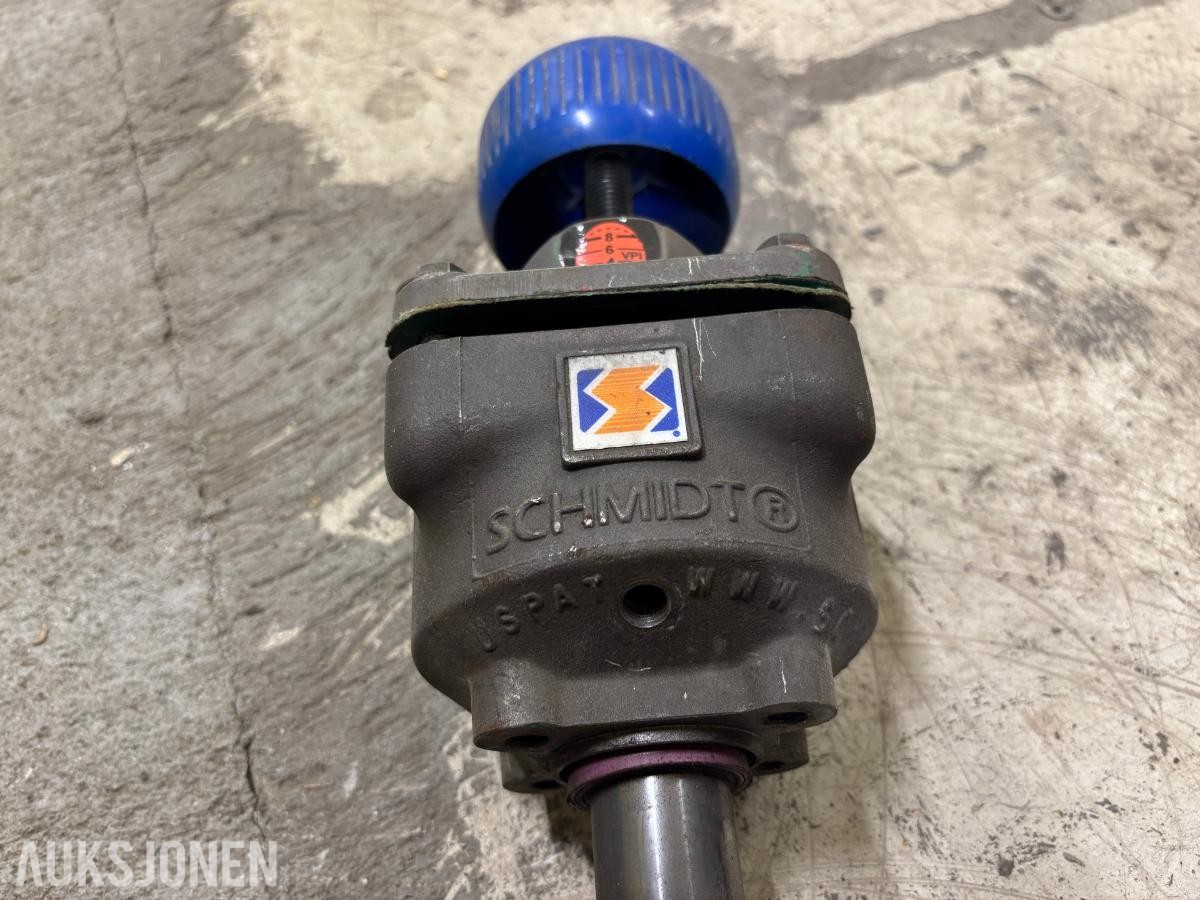 11 stk industriventiler – Thompson, Schmidt, Sigeval og Onnline  – DN100/DN125