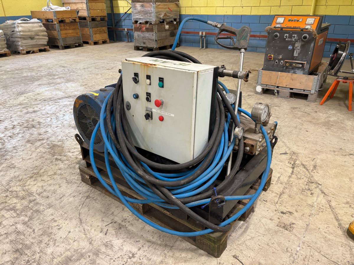 Industriell høytrykksvasker 1500 bar - 12.5L/min - Pratissoli VF12 – 30 kW 400V