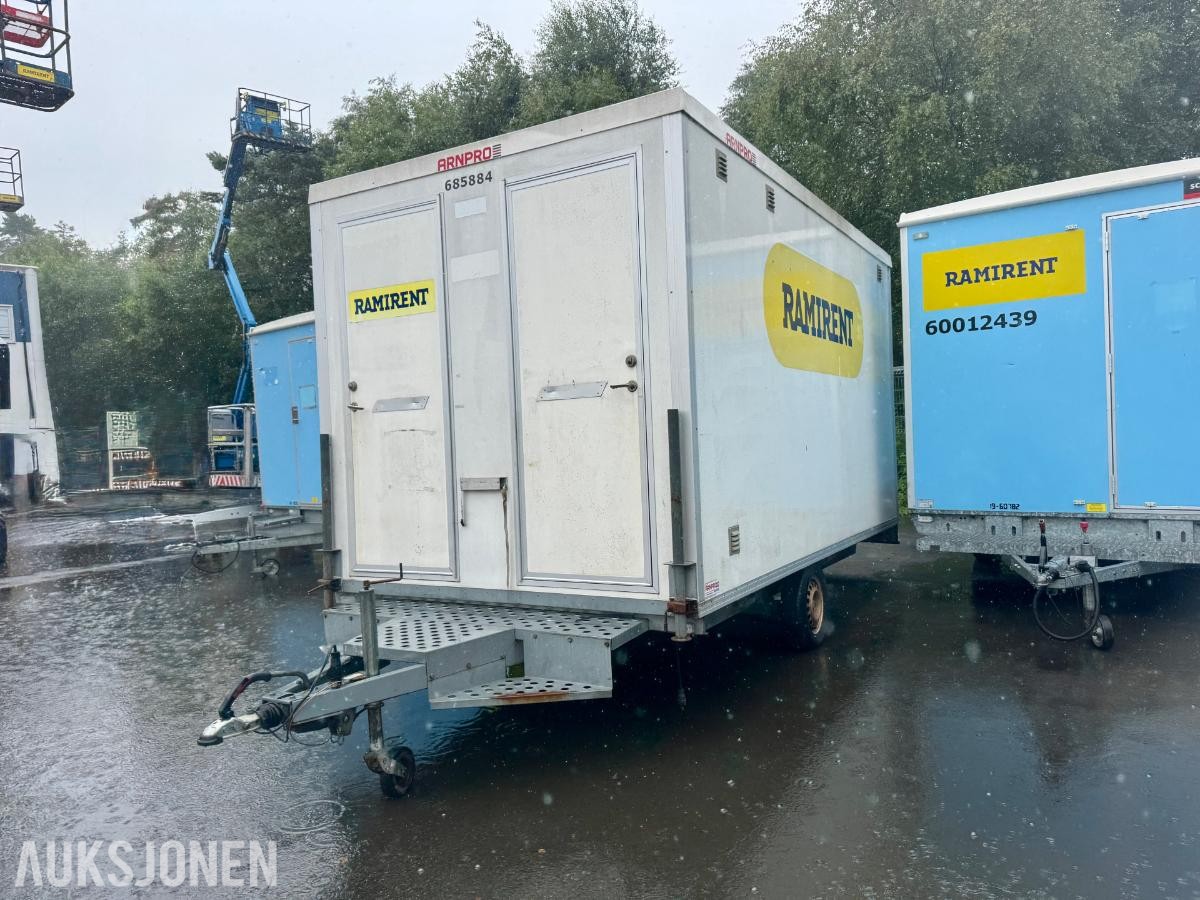 Arnpro Letthus – Mannskapsbrakke med oppbevaringsrom