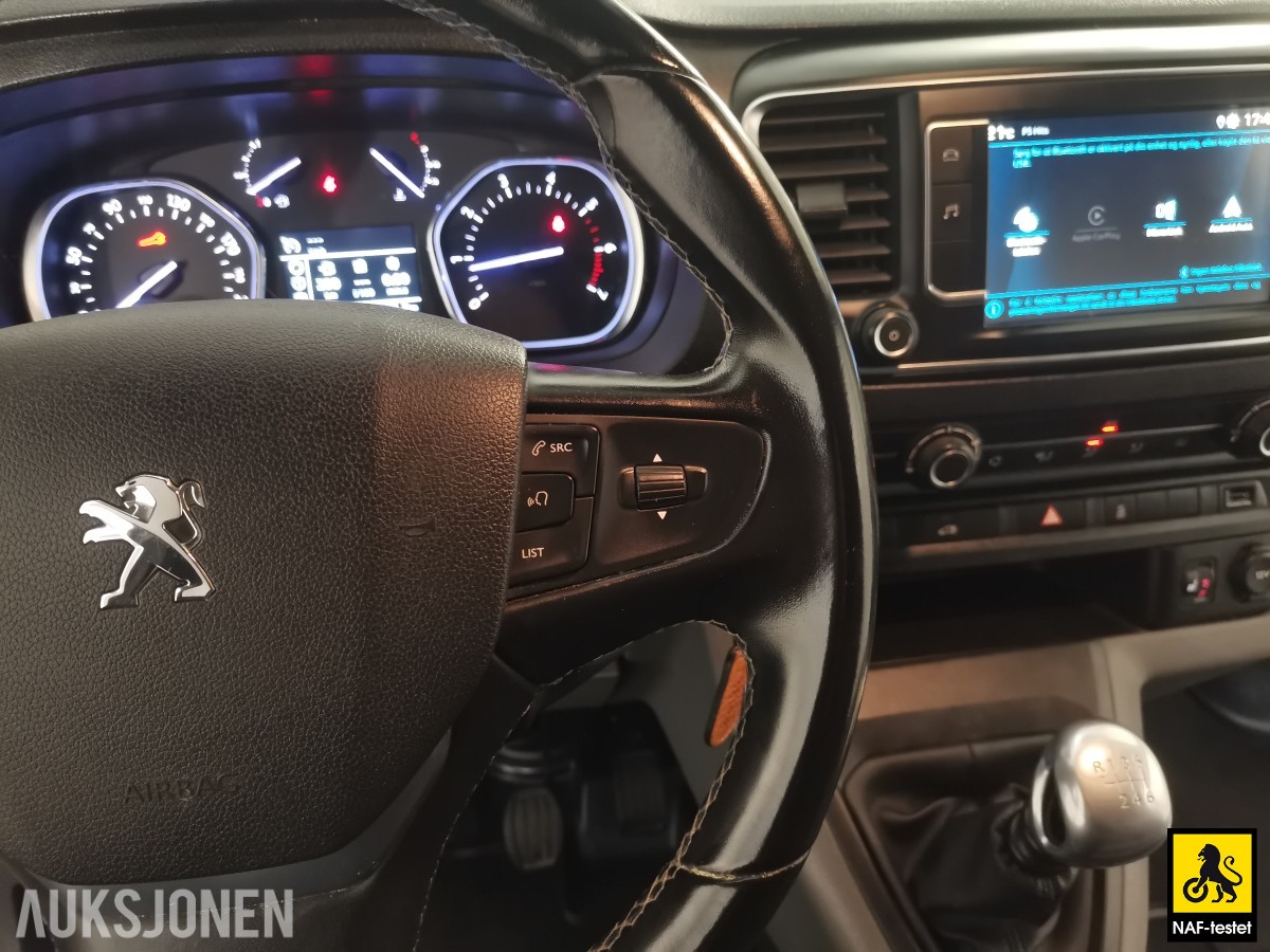 2019 Peugeot Expert 2,0 HDI 120HK L2 HENGERFESTE KAMERA SKYVEDØRER