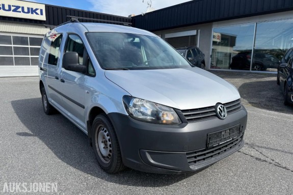 2012 Volkswagen Caddy Maxi 2.0 D 110 HK 4MOTION HENGERFESTE VARMER KOMFORTVEGG