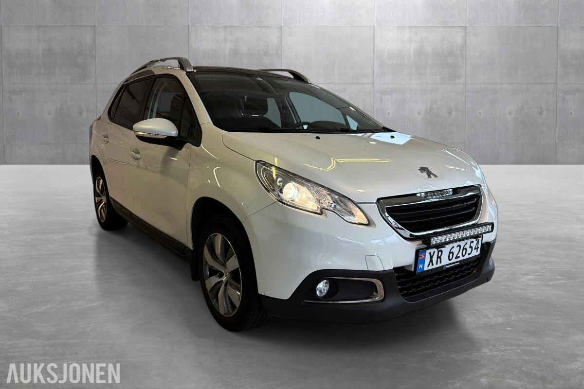 2016 Peugeot 2008 110 HK AUT 5-SETER PANO CRUISE LED-BAR