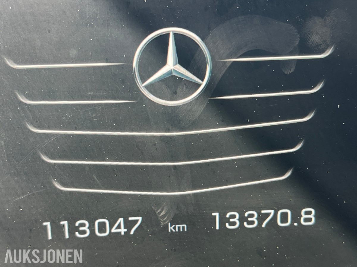 2021 Mercedes-Benz Actros 2635 6x2 vekselflakbil med Zepro bakløfter