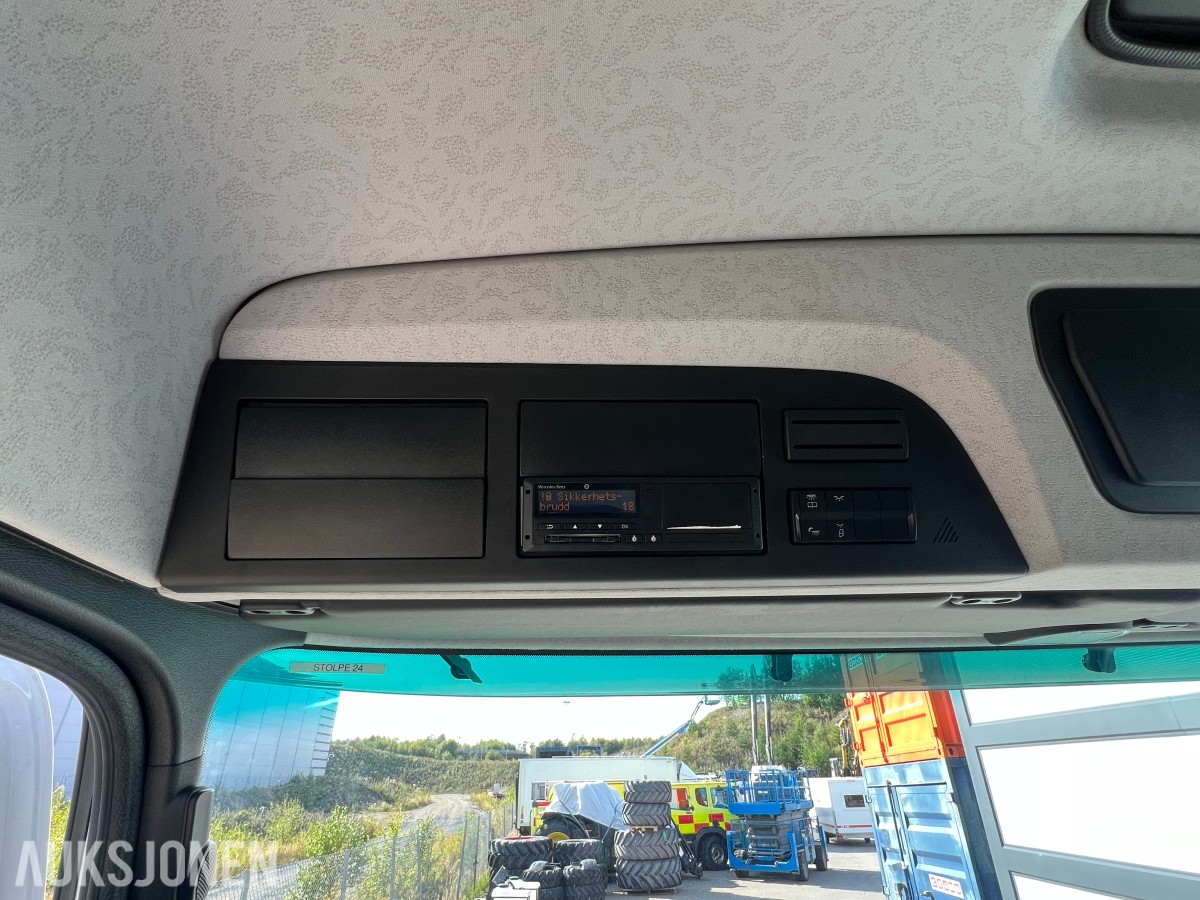 2021 Mercedes-Benz Actros 2635 6x2 vekselflakbil med Zepro bakløfter