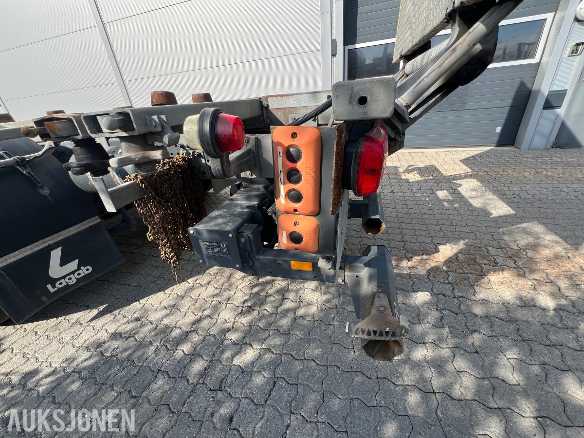 2021 Mercedes-Benz Actros 2635 6x2 vekselflakbil med Zepro bakløfter