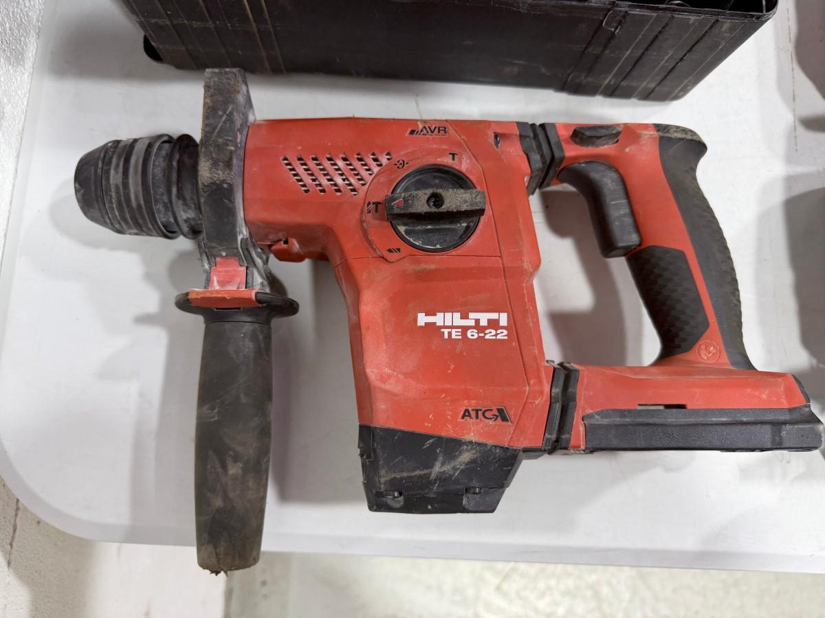 Hilti og Würth batteriverktøy – borhammer, stikksag, drill, vinkelsliper, fugepistol