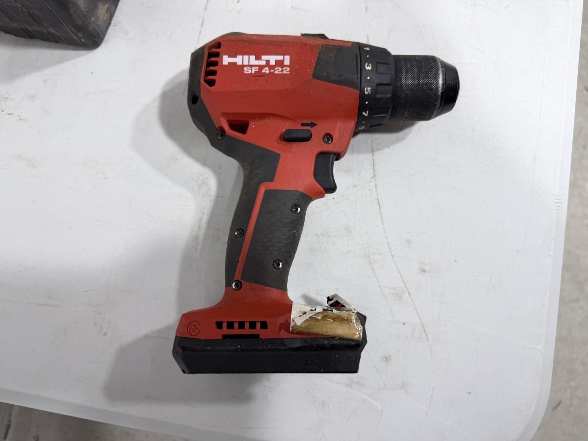 Hilti og Würth batteriverktøy – borhammer, stikksag, drill, vinkelsliper, fugepistol