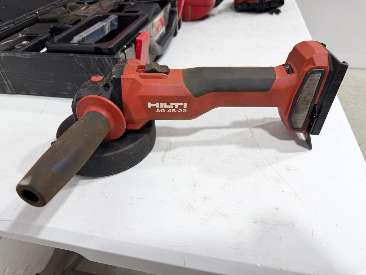 Hilti og Würth batteriverktøy – borhammer, stikksag, drill, vinkelsliper, fugepistol