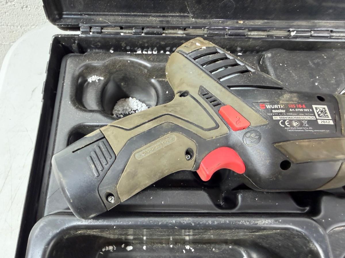 Hilti og Würth batteriverktøy – borhammer, stikksag, drill, vinkelsliper, fugepistol