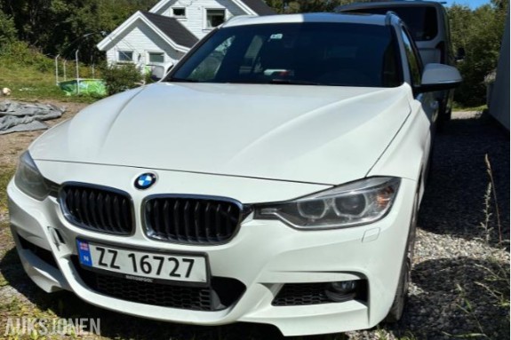 2013 BMW 3-serie, 316D 2.0 Diesel, Motorhavari - Delebil
