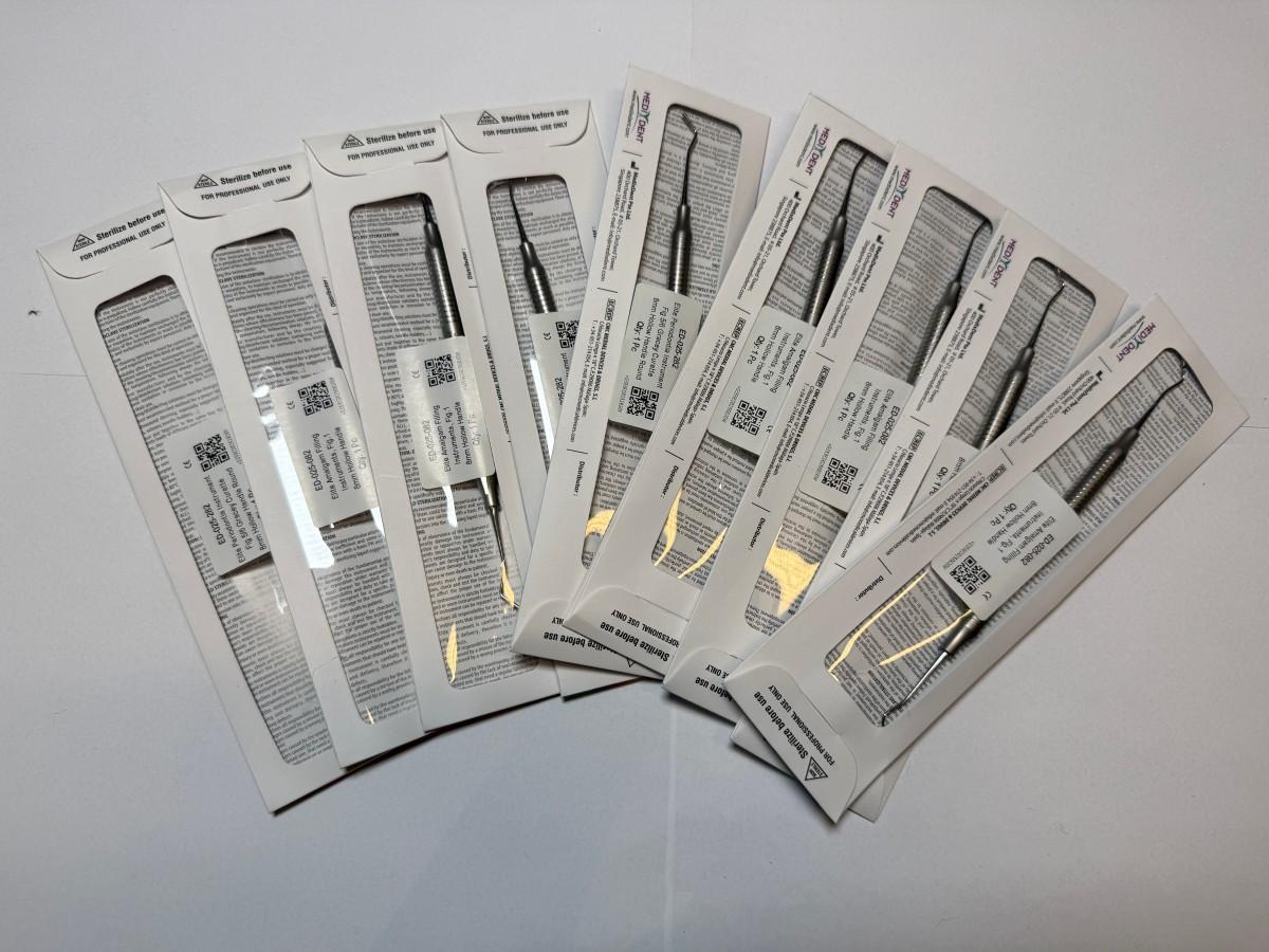 9 stk MedixDent Elite ED-025-082 amalgamstoppere / kondensatorer