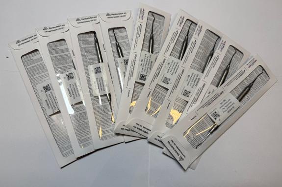 9 stk MedixDent Elite ED-025-082 amalgamstoppere / kondensatorer