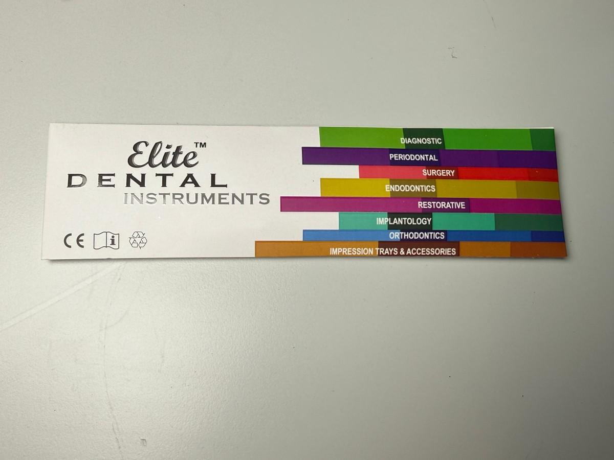 19 stk MedixDent Elite plastfyllingsinstrumenter – ED-025-116 / 117 / 116T