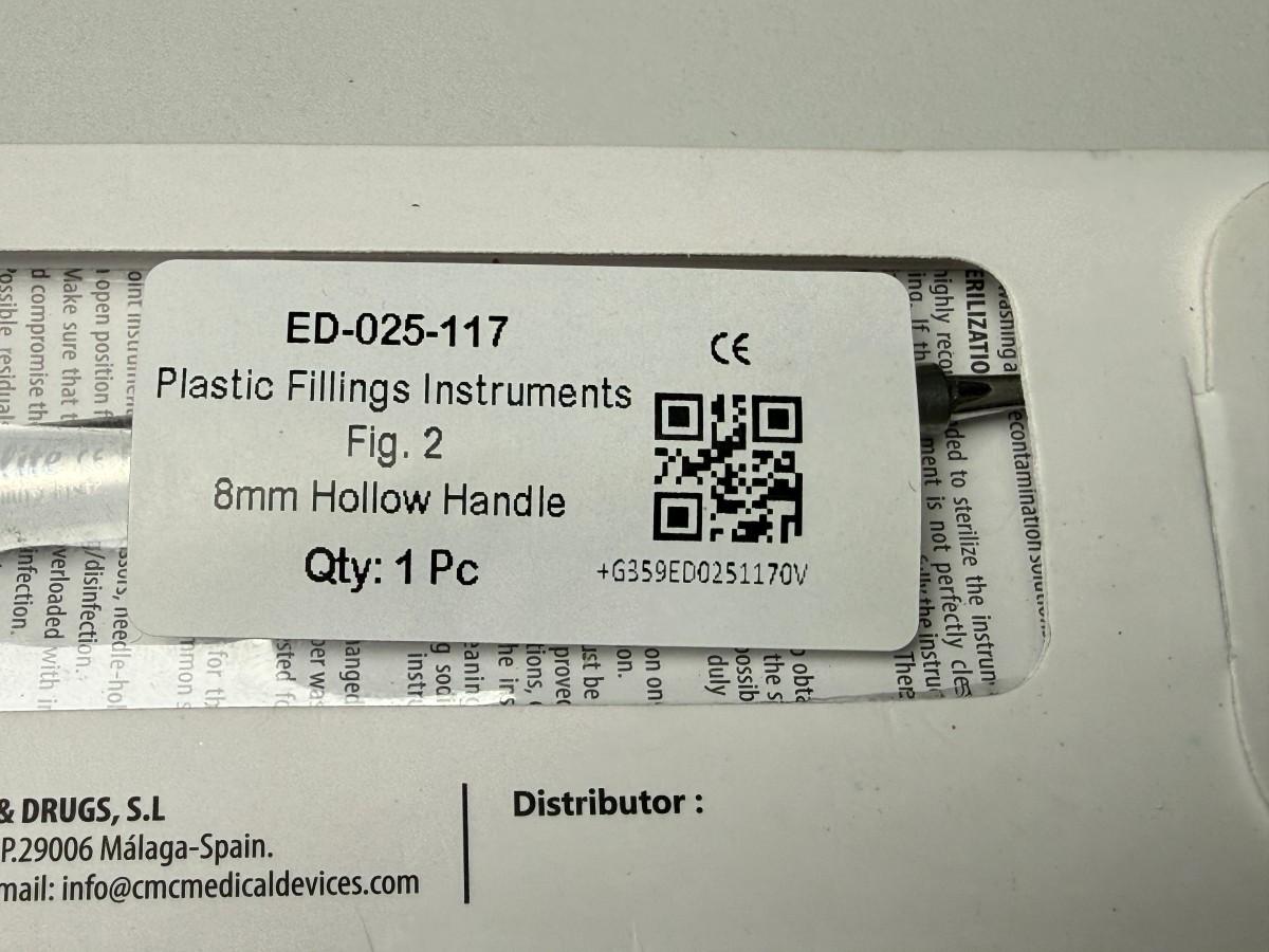 19 stk MedixDent Elite plastfyllingsinstrumenter – ED-025-116 / 117 / 116T